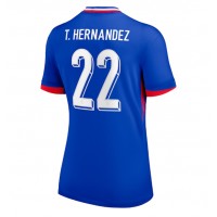 Camisa de time de futebol França Theo Hernandez #22 Replicas 1º Equipamento Feminina Europeu 2024 Manga Curta